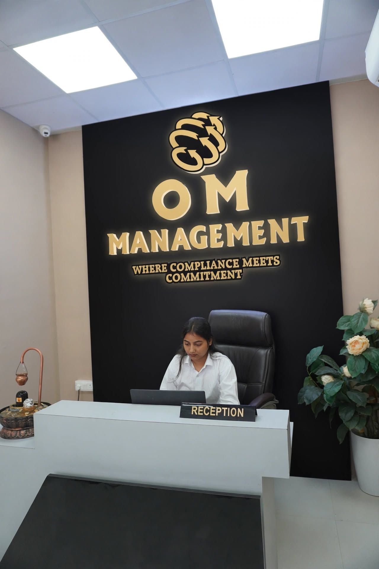 OM Management Financial Services — Reception